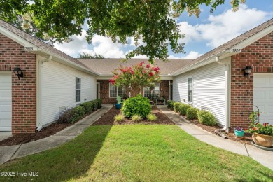 Enjoy the ease of one-level living in this low-maintenance on Masonboro Country Club in North Carolina - for sale on GolfHomes.com, golf home, golf lot