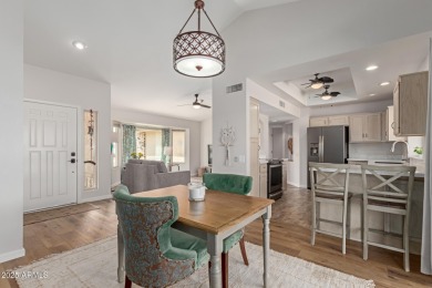 Discover this inviting ranch-style home perfectly placed on a on Trail Ridge Golf Course in Arizona - for sale on GolfHomes.com, golf home, golf lot