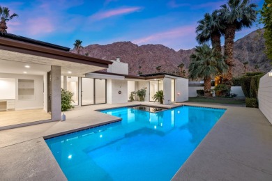 Beautiful and just remodeled mid-century modern home nestled on Indian Wells Golf Resort and Country Club in California - for sale on GolfHomes.com, golf home, golf lot