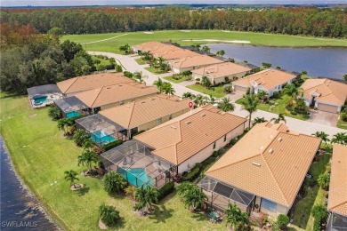 Enjoy your morning coffee watching peaceful sunrises sliding on Pelican Preserve Golf Club in Florida - for sale on GolfHomes.com, golf home, golf lot