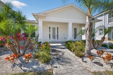 Discover the charm of this coastal style home, crafted by the on Venetian Bay Golf Course in Florida - for sale on GolfHomes.com, golf home, golf lot