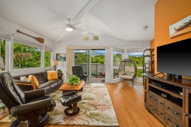 Rare end-unit at Villas of Kamali'i with dramatic mountain and on Makai Golf Club At Princeville in Hawaii - for sale on GolfHomes.com, golf home, golf lot
