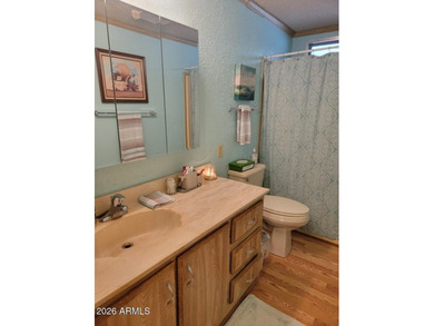 This is a beautiful 2 bedroom 2 bath furnished home with Arizona on 3 Parks Fairways in Arizona - for sale on GolfHomes.com, golf home, golf lot