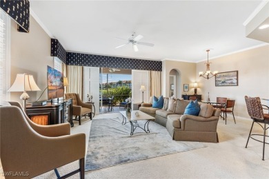Great Lake and Golf Course Views. Open floorplan is great for on Gulf Harbour Yacht and Country Club in Florida - for sale on GolfHomes.com, golf home, golf lot