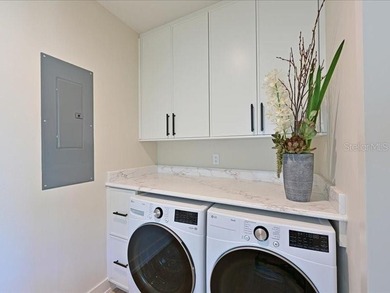 Experience elevated island living in this exceptional brand-new on Key Royale Club in Florida - for sale on GolfHomes.com, golf home, golf lot