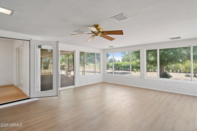 Move-in ready and beautifully remodeled, this 3-bedroom, 2-bath on Sun City South Golf Course in Arizona - for sale on GolfHomes.com, golf home, golf lot