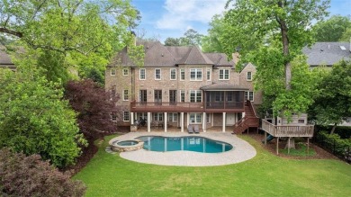 Welcome to this elegant 6-bedroom, 6 full bath, 2 half bath on Ansley Golf Club At Mid-Town in Georgia - for sale on GolfHomes.com, golf home, golf lot