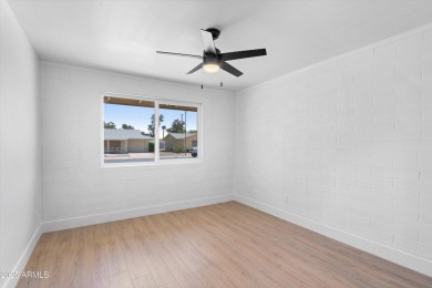 Move-in ready and beautifully remodeled, this 3-bedroom, 2-bath on Sun City South Golf Course in Arizona - for sale on GolfHomes.com, golf home, golf lot