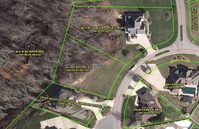 Enjoy the city comforts with this lot and a half in the on StoneCrest Golf Course in Kentucky - for sale on GolfHomes.com, golf home, golf lot