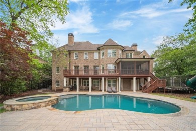 Welcome to this elegant 6-bedroom, 6 full bath, 2 half bath on Ansley Golf Club At Mid-Town in Georgia - for sale on GolfHomes.com, golf home, golf lot