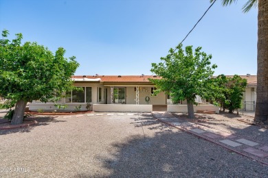 Move-in ready and beautifully remodeled, this 3-bedroom, 2-bath on Sun City South Golf Course in Arizona - for sale on GolfHomes.com, golf home, golf lot