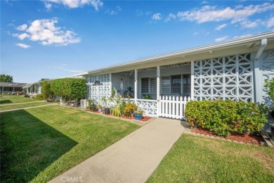 Charming 1-bedroom with unique vibe in prime drive-up location on Leisure World Seal Beach Golf Course in California - for sale on GolfHomes.com, golf home, golf lot