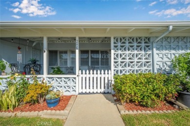 Charming 1-bedroom with unique vibe in prime drive-up location on Leisure World Seal Beach Golf Course in California - for sale on GolfHomes.com, golf home, golf lot