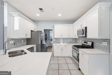 Welcome to this stunning two-story home nestled on a quiet on Creekside Golf and Country Club in Georgia - for sale on GolfHomes.com, golf home, golf lot