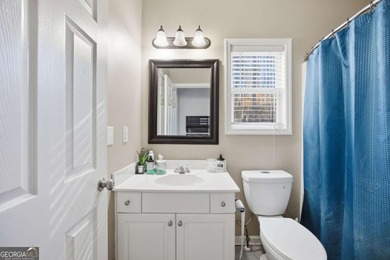 Welcome to this stunning two-story home nestled on a quiet on Creekside Golf and Country Club in Georgia - for sale on GolfHomes.com, golf home, golf lot