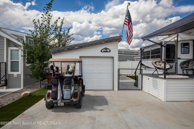 Come see this awesome setting with Farm Sun Shelter (216 sq ft) on Star Valley RV Golf Course in Wyoming - for sale on GolfHomes.com, golf home, golf lot
