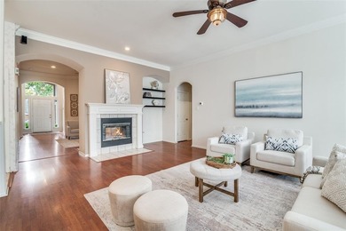 Welcome to this stunning 4-bedroom home tucked inside one of on The Shores Country Club in Texas - for sale on GolfHomes.com, golf home, golf lot