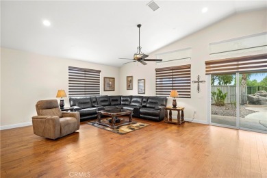 Beautifully upgraded, this Invitational model is located in the on Hemet Golf Club in California - for sale on GolfHomes.com, golf home, golf lot