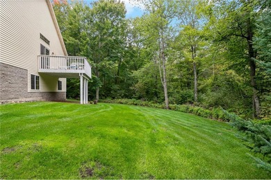 Enjoy easy one-level living on over 1.5 beautifully treed acres on Deacons Lodge Golf Course in Minnesota - for sale on GolfHomes.com, golf home, golf lot