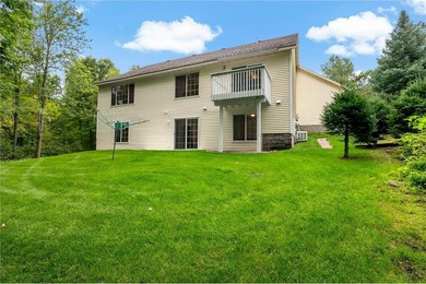 Enjoy easy one-level living on over 1.5 beautifully treed acres on Deacons Lodge Golf Course in Minnesota - for sale on GolfHomes.com, golf home, golf lot