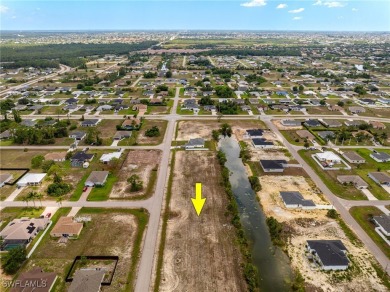 Build Your Dream Home on the Linda Canal - Quarter-Acre Lot with on Del Tura Golf and Country Club in Florida - for sale on GolfHomes.com, golf home, golf lot