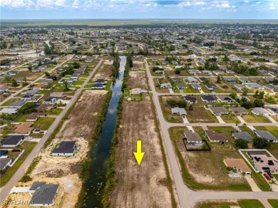 Build Your Dream Home on the Linda Canal - Quarter-Acre Lot with on Del Tura Golf and Country Club in Florida - for sale on GolfHomes.com, golf home, golf lot