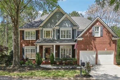 This beautiful home located on a cul-de-sac backs up to a on Windermere Golf Club in Georgia - for sale on GolfHomes.com, golf home, golf lot