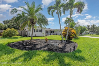 Live the beachside dream! Concrete Block Melbourne Bch UPDATED on Spessard Holland Golf Course in Florida - for sale on GolfHomes.com, golf home, golf lot