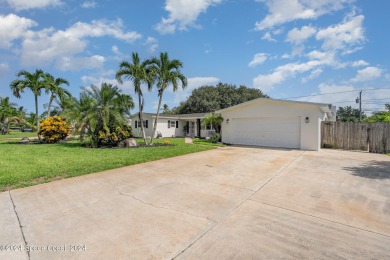 Live the beachside dream! Concrete Block Melbourne Bch UPDATED on Spessard Holland Golf Course in Florida - for sale on GolfHomes.com, golf home, golf lot