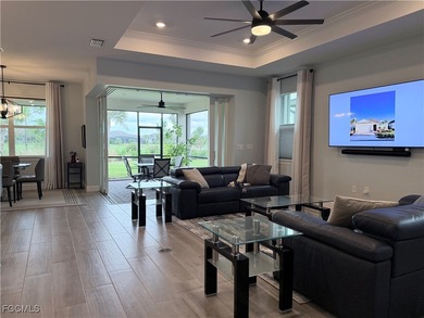 Skip the wait for new construction-this well-appointed Mystique on Babcock National Golf Course in Florida - for sale on GolfHomes.com, golf home, golf lot