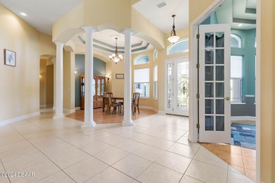 BUILT BY CUSTOM HOME BUILDER CHARLES RENICK in 2004, this on Plantation Bay Golf and Country Club in Florida - for sale on GolfHomes.com, golf home, golf lot