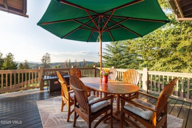 This exceptional home is located above the first fairway of the on Club At Cordillera Summit Course in Colorado - for sale on GolfHomes.com, golf home, golf lot