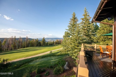 This exceptional home is located above the first fairway of the on Club At Cordillera Summit Course in Colorado - for sale on GolfHomes.com, golf home, golf lot