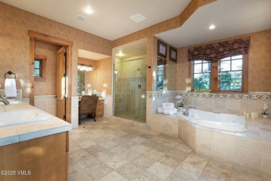 This exceptional home is located above the first fairway of the on Club At Cordillera Summit Course in Colorado - for sale on GolfHomes.com, golf home, golf lot
