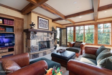 This exceptional home is located above the first fairway of the on Club At Cordillera Summit Course in Colorado - for sale on GolfHomes.com, golf home, golf lot