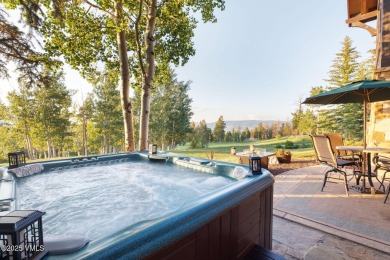 This exceptional home is located above the first fairway of the on Club At Cordillera Summit Course in Colorado - for sale on GolfHomes.com, golf home, golf lot