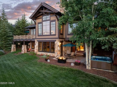 This exceptional home is located above the first fairway of the on Club At Cordillera Summit Course in Colorado - for sale on GolfHomes.com, golf home, golf lot