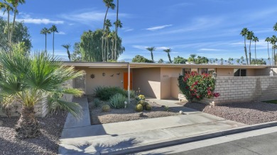 WOW - A Wexler-Harrison built mid-century condo in gated Bermuda on Bermuda Dunes Country Club in California - for sale on GolfHomes.com, golf home, golf lot