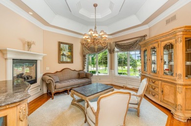 Luxury living with panoramic golf course views! Custom built by on Four Bridges Country Club in Ohio - for sale on GolfHomes.com, golf home, golf lot