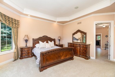 Luxury living with panoramic golf course views! Custom built by on Four Bridges Country Club in Ohio - for sale on GolfHomes.com, golf home, golf lot