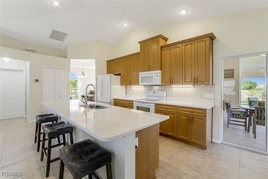 Beautiful Cape Coral 3 car garage pool home, priced to sell! on Burnt Store Golf Club in Florida - for sale on GolfHomes.com, golf home, golf lot