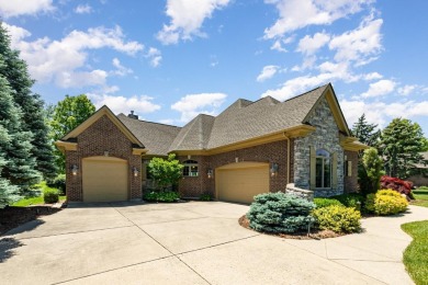Luxury living with panoramic golf course views! Custom built by on Four Bridges Country Club in Ohio - for sale on GolfHomes.com, golf home, golf lot