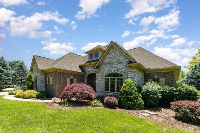 Luxury living with panoramic golf course views! Custom built by on Four Bridges Country Club in Ohio - for sale on GolfHomes.com, golf home, golf lot