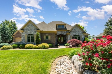 Luxury living with panoramic golf course views! Custom built by on Four Bridges Country Club in Ohio - for sale on GolfHomes.com, golf home, golf lot