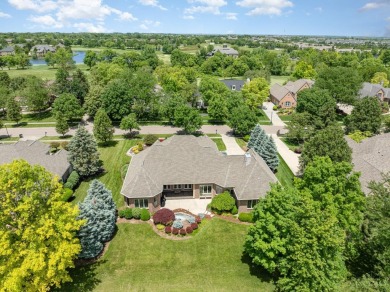 Luxury living with panoramic golf course views! Custom built by on Four Bridges Country Club in Ohio - for sale on GolfHomes.com, golf home, golf lot