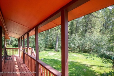 Tucked back on a secluded 1 acre lot sits this 3 bedroom 3 bath on Star Valley RV Golf Course in Wyoming - for sale on GolfHomes.com, golf home, golf lot