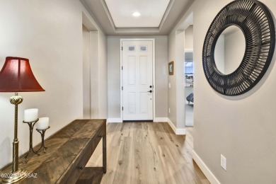 Stunning BETTER THAN NEW! 2024 Alora model home with 2,078 sq ft on Saddlebrooke Ranch Golf Club in Arizona - for sale on GolfHomes.com, golf home, golf lot