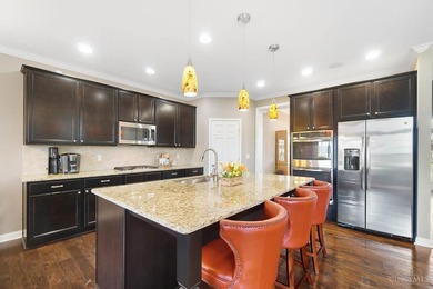 Best view in the community of TPC's 18th green and Clubhouse! on  in Ohio - for sale on GolfHomes.com, golf home, golf lot