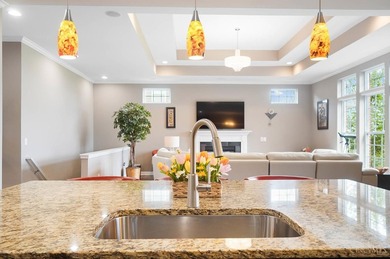 Best view in the community of TPC's 18th green and Clubhouse! on  in Ohio - for sale on GolfHomes.com, golf home, golf lot