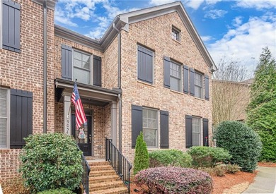 Exquisite END-UNIT townhome in the PRESTIGIOUS GATED community on Rivermont Golf and Country Club in Georgia - for sale on GolfHomes.com, golf home, golf lot